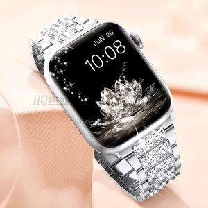 Apple Watch band sparkling diamond luxury